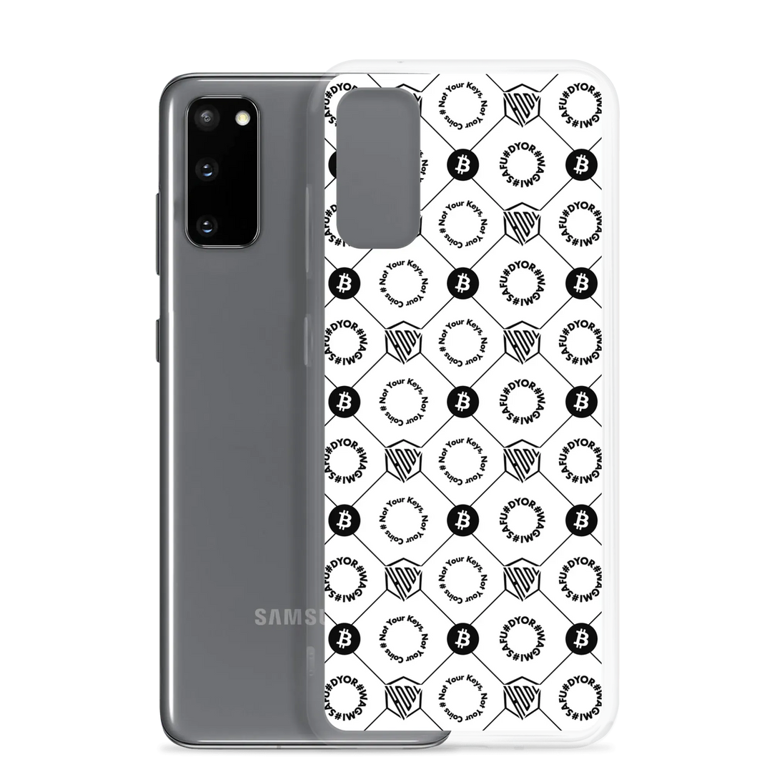 HODL Samsung Silikon Case "First Edition White" - HODL Samsung Silikon Case "First Edition White" - Samsung Galaxy S20 | Exklusive Smartphone Hülle Streetwear von HODL®