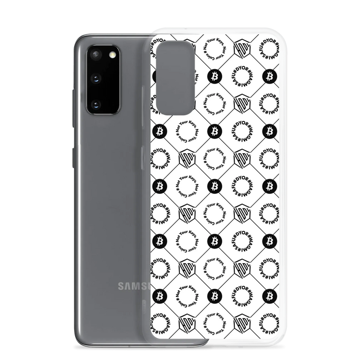 HODL Samsung Silikon Case "First Edition White" - HODL Samsung Silikon Case "First Edition White" - Samsung Galaxy S20 | Exklusive Smartphone Hülle Streetwear von HODL®