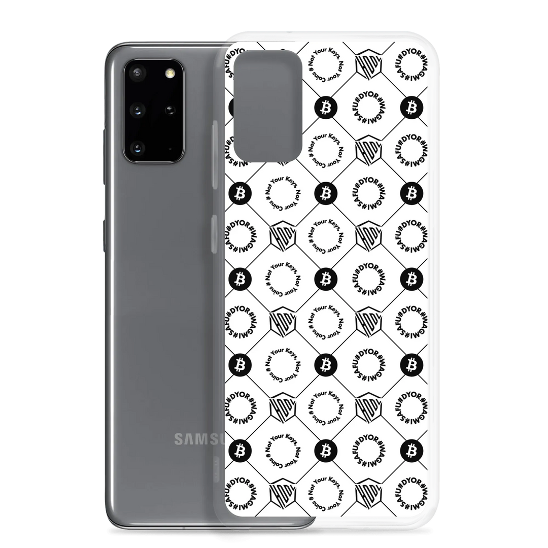 HODL Samsung Silikon Case "First Edition White" - HODL Samsung Silikon Case "First Edition White" - Samsung Galaxy S20 | Exklusive Smartphone Hülle Streetwear von HODL®