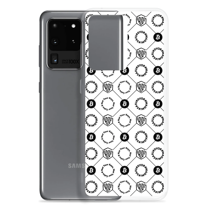 HODL Samsung Silikon Case "First Edition White" - HODL Samsung Silikon Case "First Edition White" - Samsung Galaxy S20 | Exklusive Smartphone Hülle Streetwear von HODL®