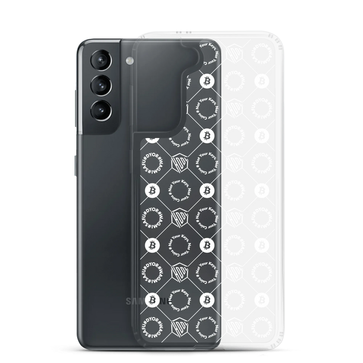 HODL Samsung Silikon Clear Case "First Edition White" - HODL Samsung Silikon Clear Case "First Edition White" - Samsung Galaxy S20 | Exklusive Smartphone Hülle Streetwear von HODL®