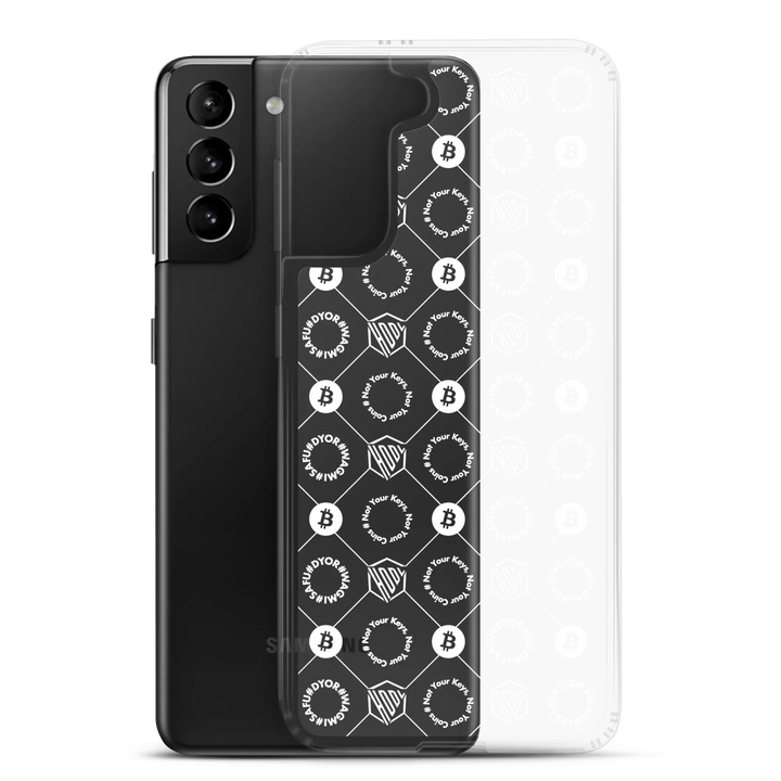 HODL Samsung Silikon Clear Case "First Edition White" - HODL Samsung Silikon Clear Case "First Edition White" - Samsung Galaxy S20 | Exklusive Smartphone Hülle Streetwear von HODL®