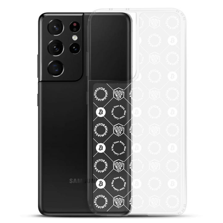 HODL Samsung Silikon Clear Case "First Edition White" - HODL Samsung Silikon Clear Case "First Edition White" - Samsung Galaxy S20 | Exklusive Smartphone Hülle Streetwear von HODL®