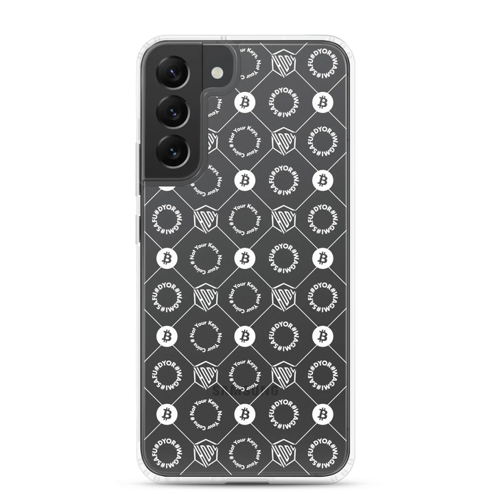 HODL Samsung Silikon Clear Case "First Edition White" - HODL Samsung Silikon Clear Case "First Edition White" - Samsung Galaxy S22 Plus | Exklusive Smartphone Hülle Streetwear von HODL®