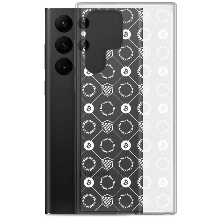 HODL Samsung Silikon Clear Case "First Edition White" - HODL Samsung Silikon Clear Case "First Edition White" - Samsung Galaxy S20 | Exklusive Smartphone Hülle Streetwear von HODL®