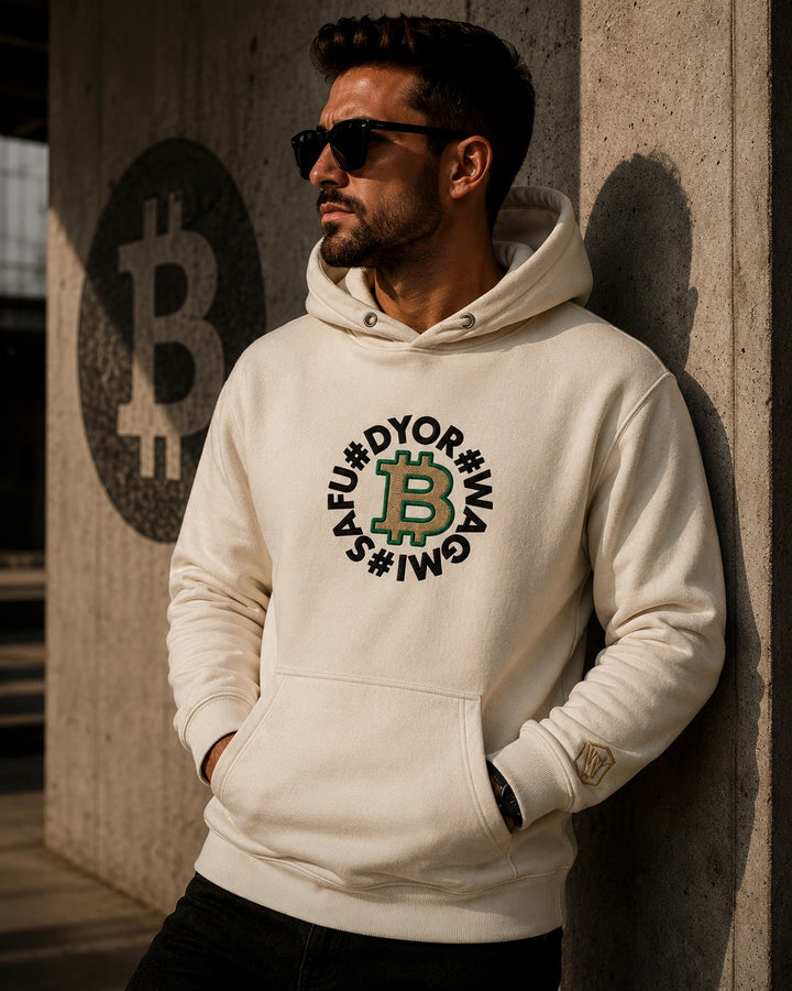 Bitcoin Hoodie SAFU Circles Private Key Edition - HODL