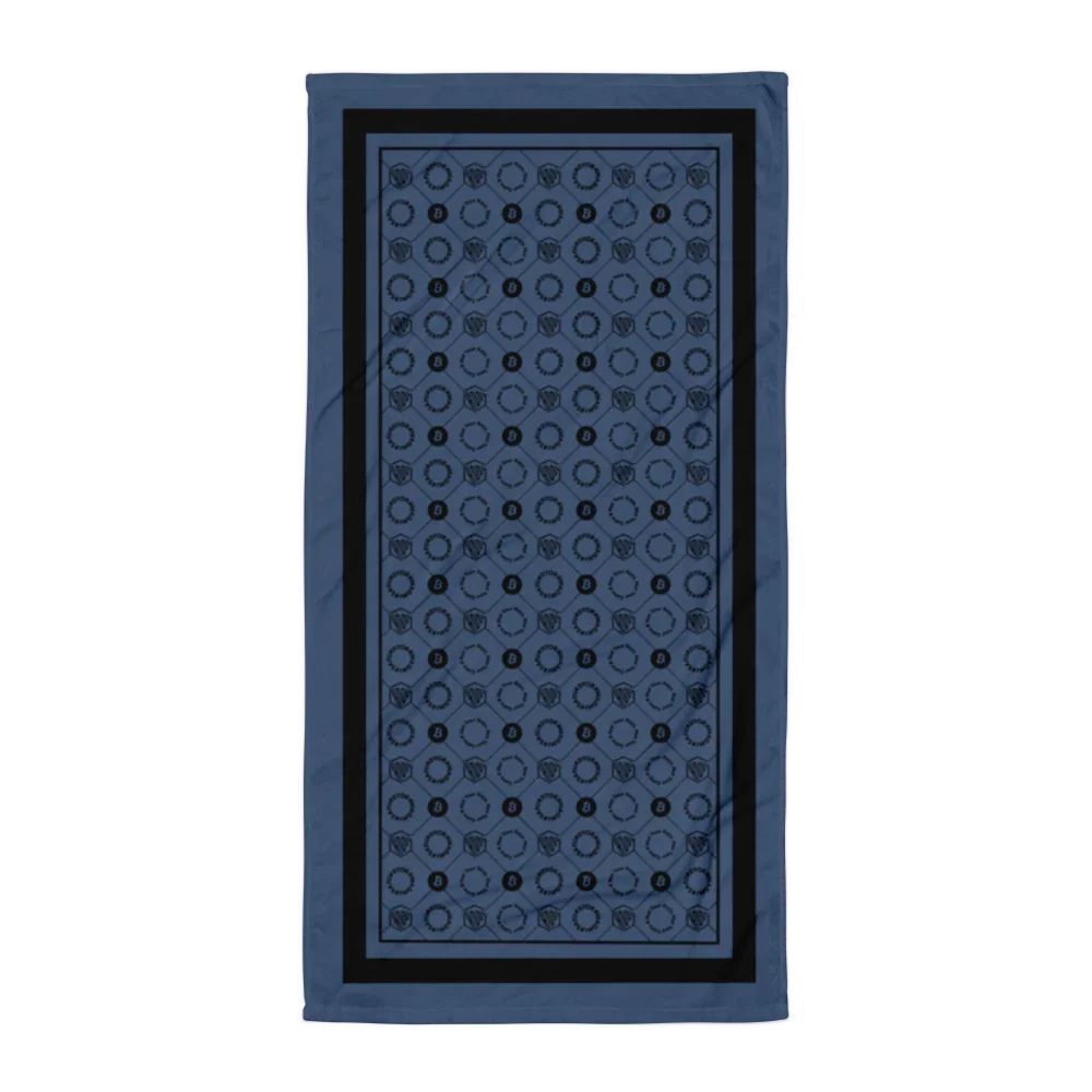 Handtuch - HODL DESIGN - Handtuch - HODL DESIGN - HODL DESIGN – Node Grid | Exklusive Handtuch Streetwear von HODL®