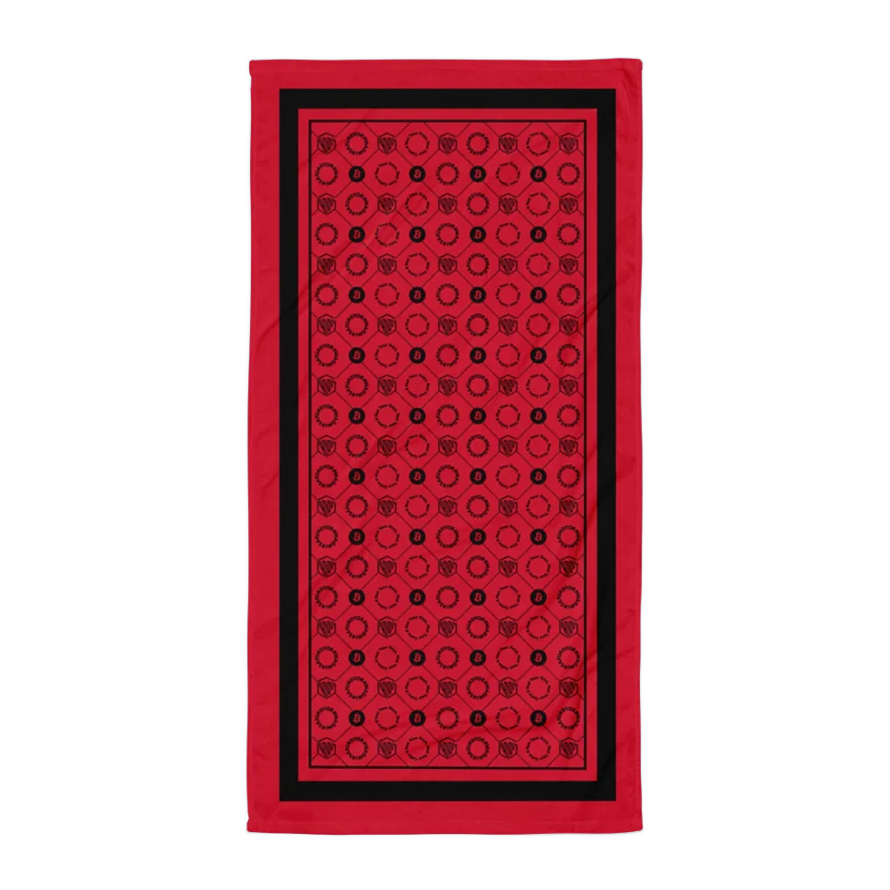 Handtuch - HODL DESIGN - Handtuch - HODL DESIGN - HODL DESIGN – Fire Mesh | Exklusive Handtuch Streetwear von HODL®