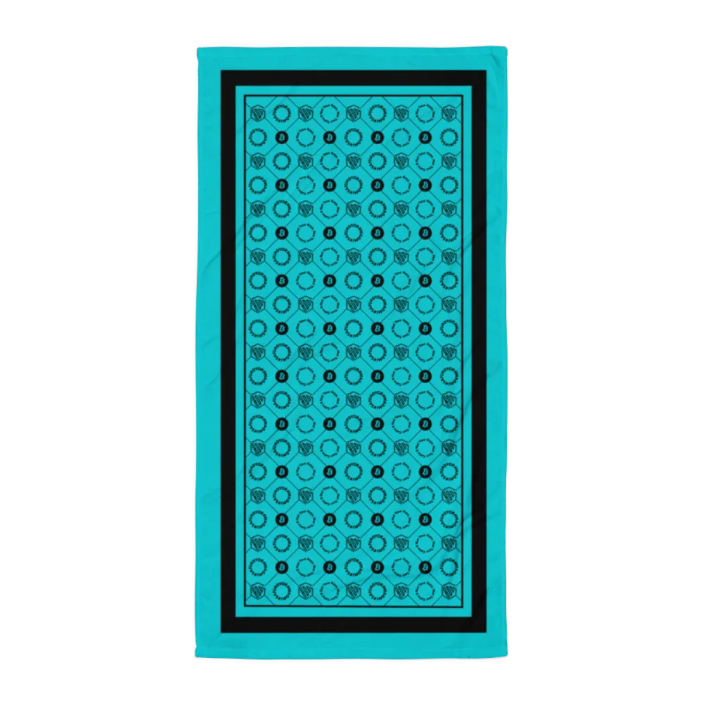 Handtuch - HODL DESIGN - Handtuch - HODL DESIGN - HODL DESIGN – Ocean Hash | Exklusive Handtuch Streetwear von HODL®