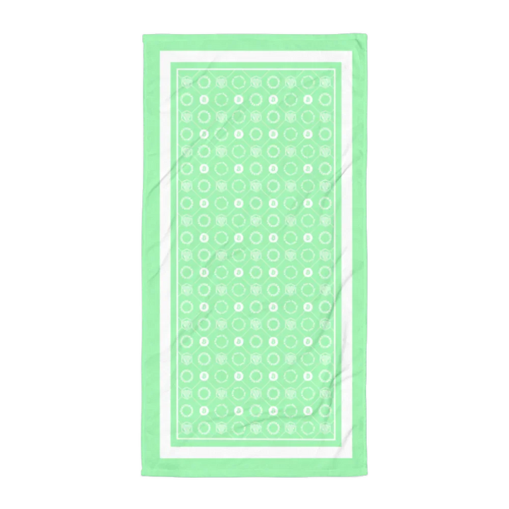 Handtuch - HODL DESIGN - Handtuch - HODL DESIGN - HODL DESIGN – Mint Mesh | Exklusive Handtuch Streetwear von HODL®