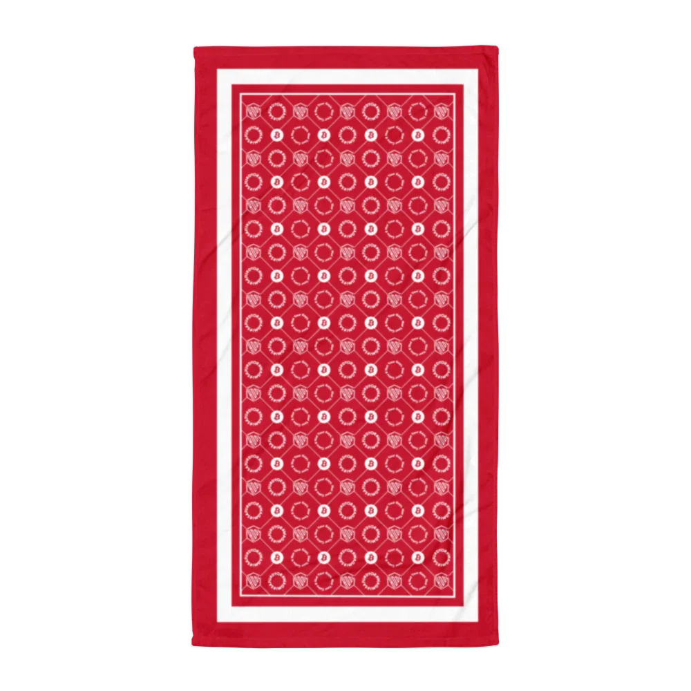 Handtuch - HODL DESIGN - Handtuch - HODL DESIGN - HODL DESIGN – Signal Mesh | Exklusive Handtuch Streetwear von HODL®