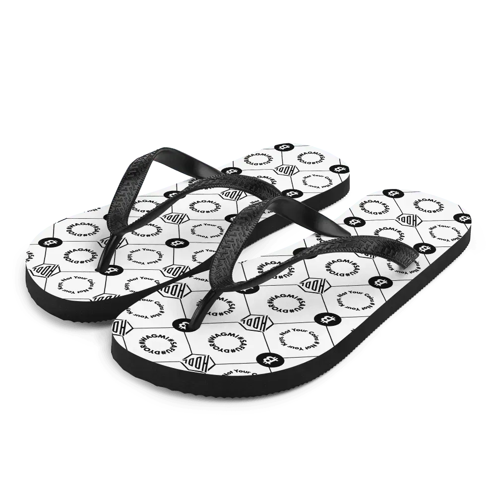 Flip-Flops - HODL DESIGN - Flip-Flops - HODL DESIGN - S / HODL DESIGN – Proof Grid | Exklusive Flip Flops Streetwear von HODL®