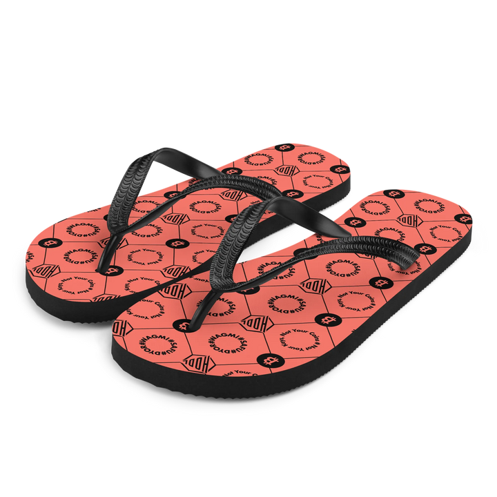 Flip-Flops - HODL DESIGN - Flip-Flops - HODL DESIGN - S / HODL DESIGN – Chain Fire | Exklusive Flip Flops Streetwear von HODL®