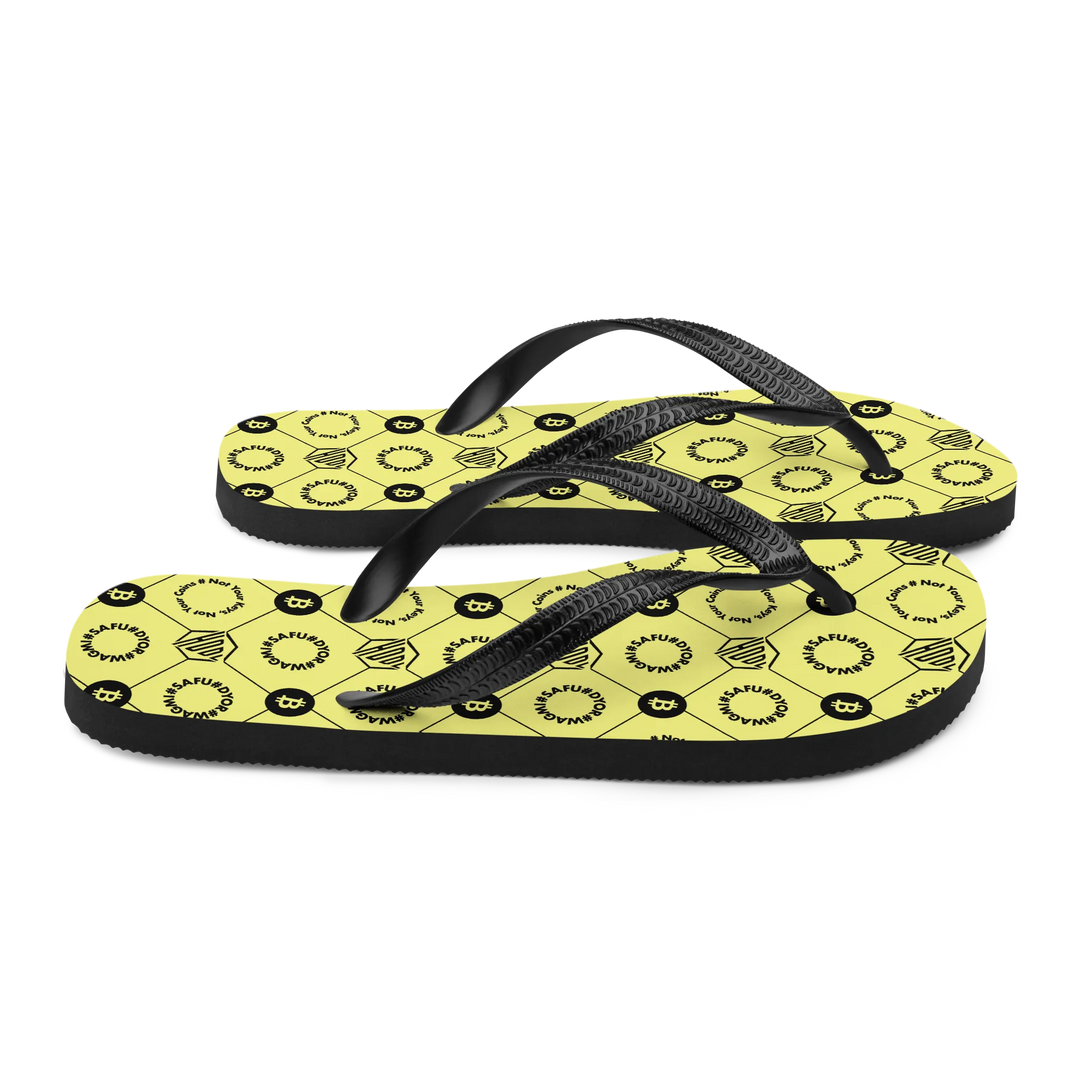 Flip-Flops - HODL DESIGN - Flip-Flops - HODL DESIGN - S / HODL DESIGN – Proof Grid | Exklusive Flip Flops Streetwear von HODL®