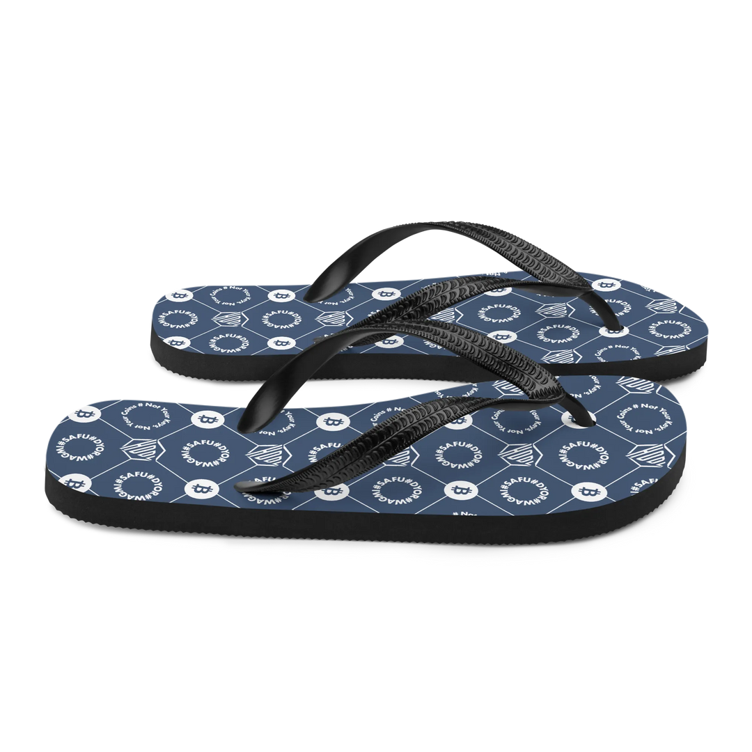 Flip-Flops - HODL DESIGN - Flip-Flops - HODL DESIGN - S / HODL DESIGN – Proof Grid | Exklusive Flip Flops Streetwear von HODL®