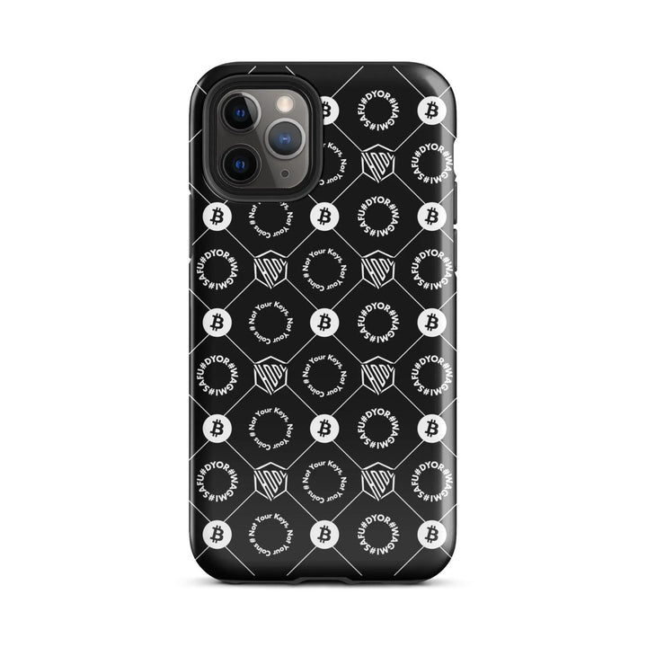 HODL iPhone Hard Case "First Edition Black" - HODL iPhone Hard Case "First Edition Black" - Schwarz Glossy / iPhone 11 Pro | Exklusive Smartphone Hülle Streetwear von HODL®