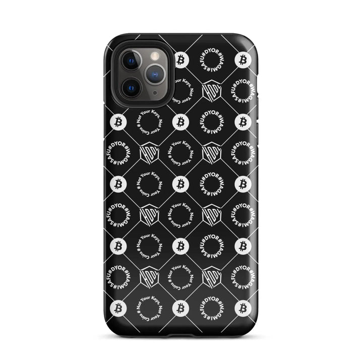 HODL iPhone Hard Case "First Edition Black" - HODL iPhone Hard Case "First Edition Black" - Schwarz Glossy / iPhone 11 Pro Max | Exklusive Smartphone Hülle Streetwear von HODL®