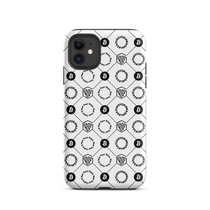 HODL iPhone Hard Case "First Edition White" - HODL iPhone Hard Case "First Edition White" - Weiß Matt / iPhone 11 | Exklusive Smartphone Hülle Streetwear von HODL®
