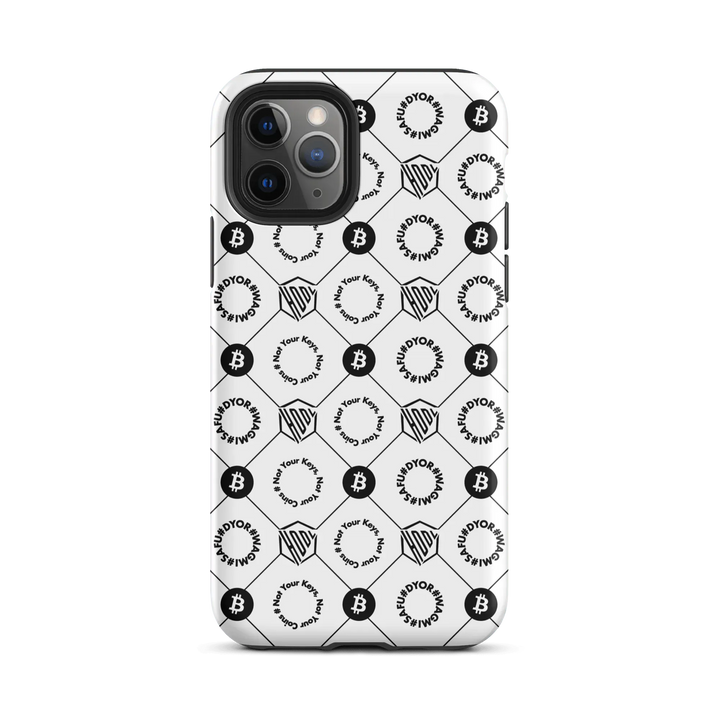 HODL iPhone Hard Case "First Edition White" - HODL iPhone Hard Case "First Edition White" - Weiß Matt / iPhone 11 Pro | Exklusive Smartphone Hülle Streetwear von HODL®