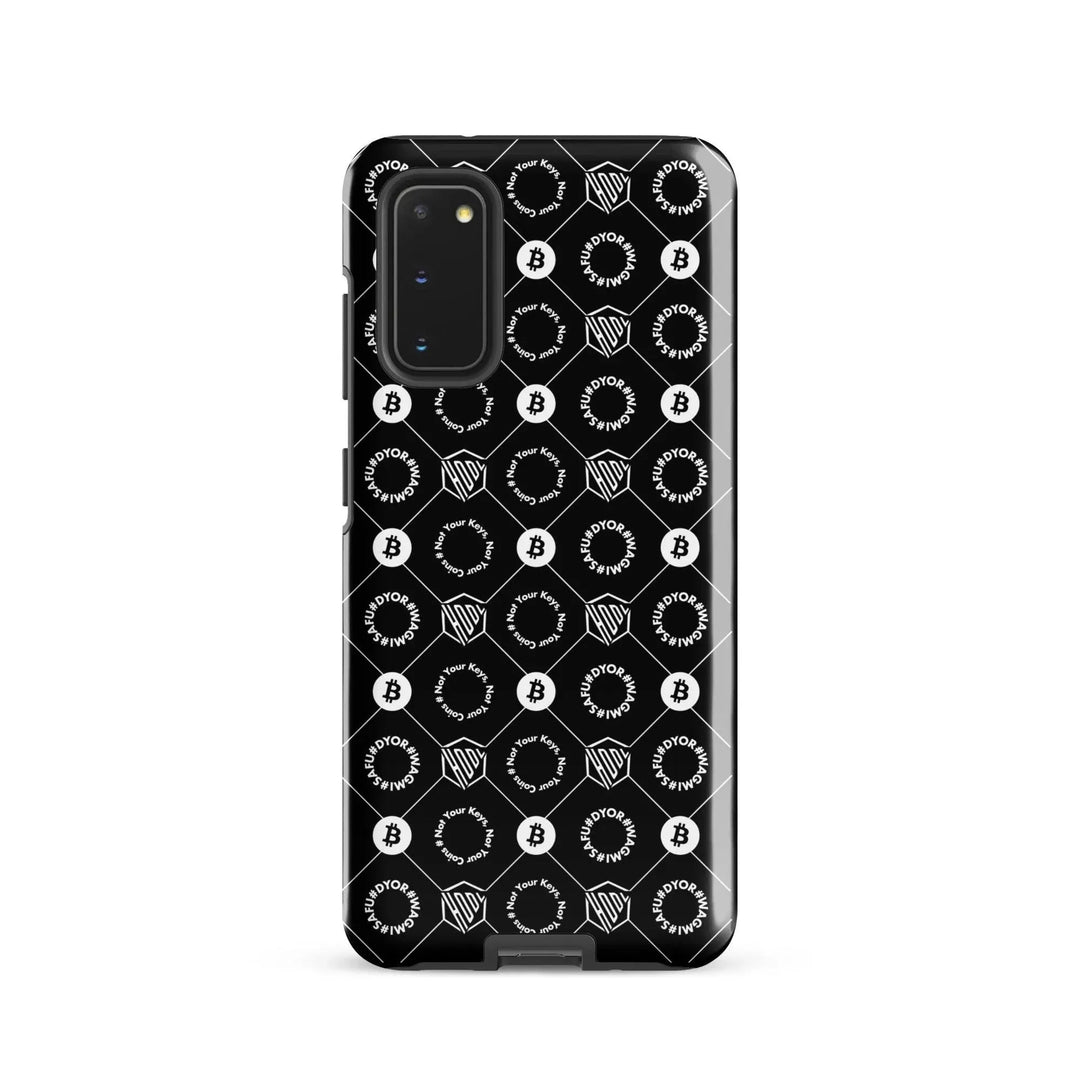 HODL Samsung Hard Case "First Edition Black" - HODL Samsung Hard Case "First Edition Black" - Schwarz Glossy / Samsung Galaxy S20 | Exklusive Smartphone Hülle Streetwear von HODL®