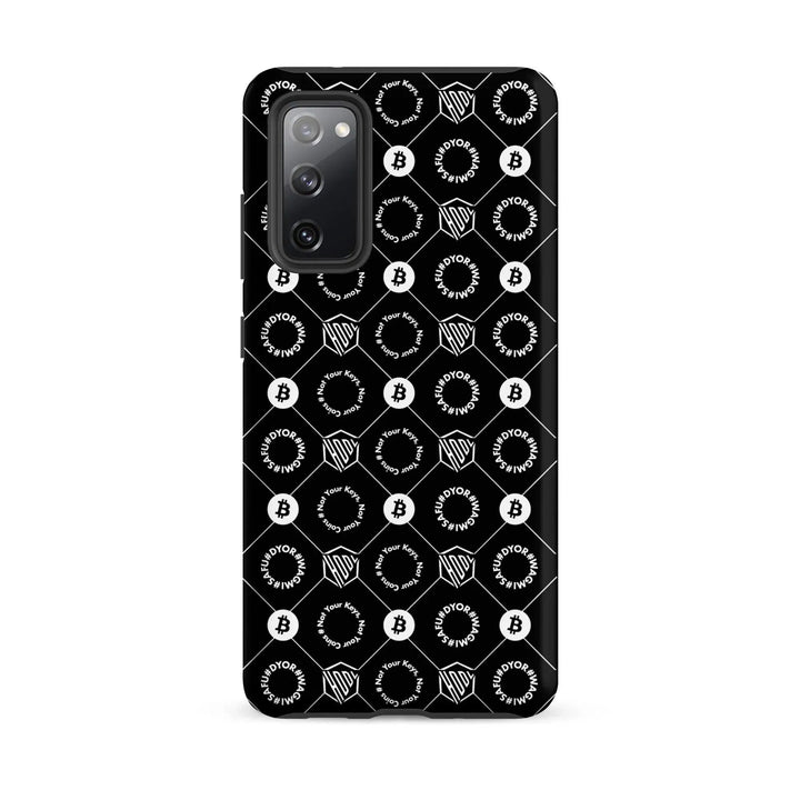 HODL Samsung Hard Case "First Edition Black" - HODL Samsung Hard Case "First Edition Black" - Schwarz Matt / Samsung Galaxy S20 FE | Exklusive Smartphone Hülle Streetwear von HODL®