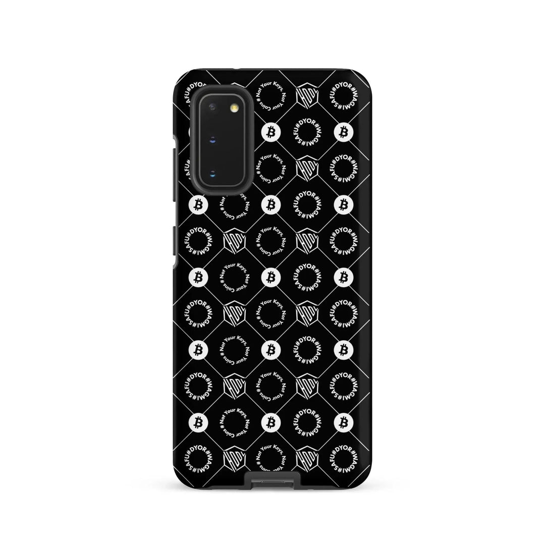 HODL Samsung Hard Case "First Edition Black" - HODL Samsung Hard Case "First Edition Black" - Schwarz Matt / Samsung Galaxy S20 | Exklusive Smartphone Hülle Streetwear von HODL®