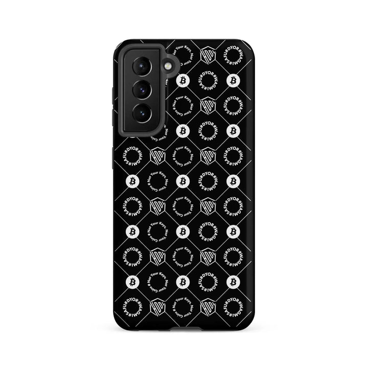 HODL Samsung Hard Case "First Edition Black" - HODL Samsung Hard Case "First Edition Black" - Schwarz Matt / Samsung Galaxy S21 FE | Exklusive Smartphone Hülle Streetwear von HODL®