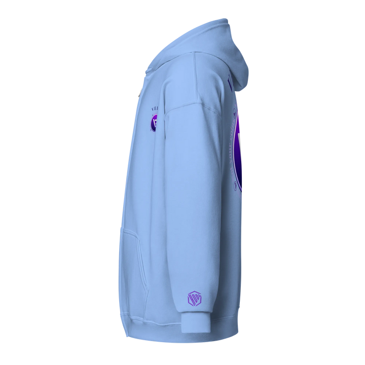 HODL Zip Hoodie VELIX - HODL Zip Hoodie VELIX - Schwarz / S | Exklusive Hoodie Streetwear von HODL®