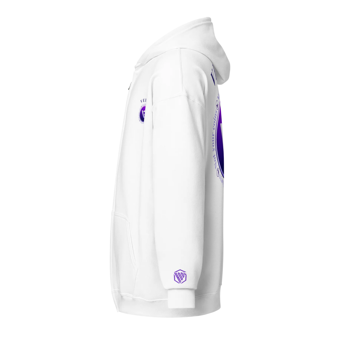 HODL Zip Hoodie VELIX - HODL Zip Hoodie VELIX - Schwarz / S | Exklusive Hoodie Streetwear von HODL®