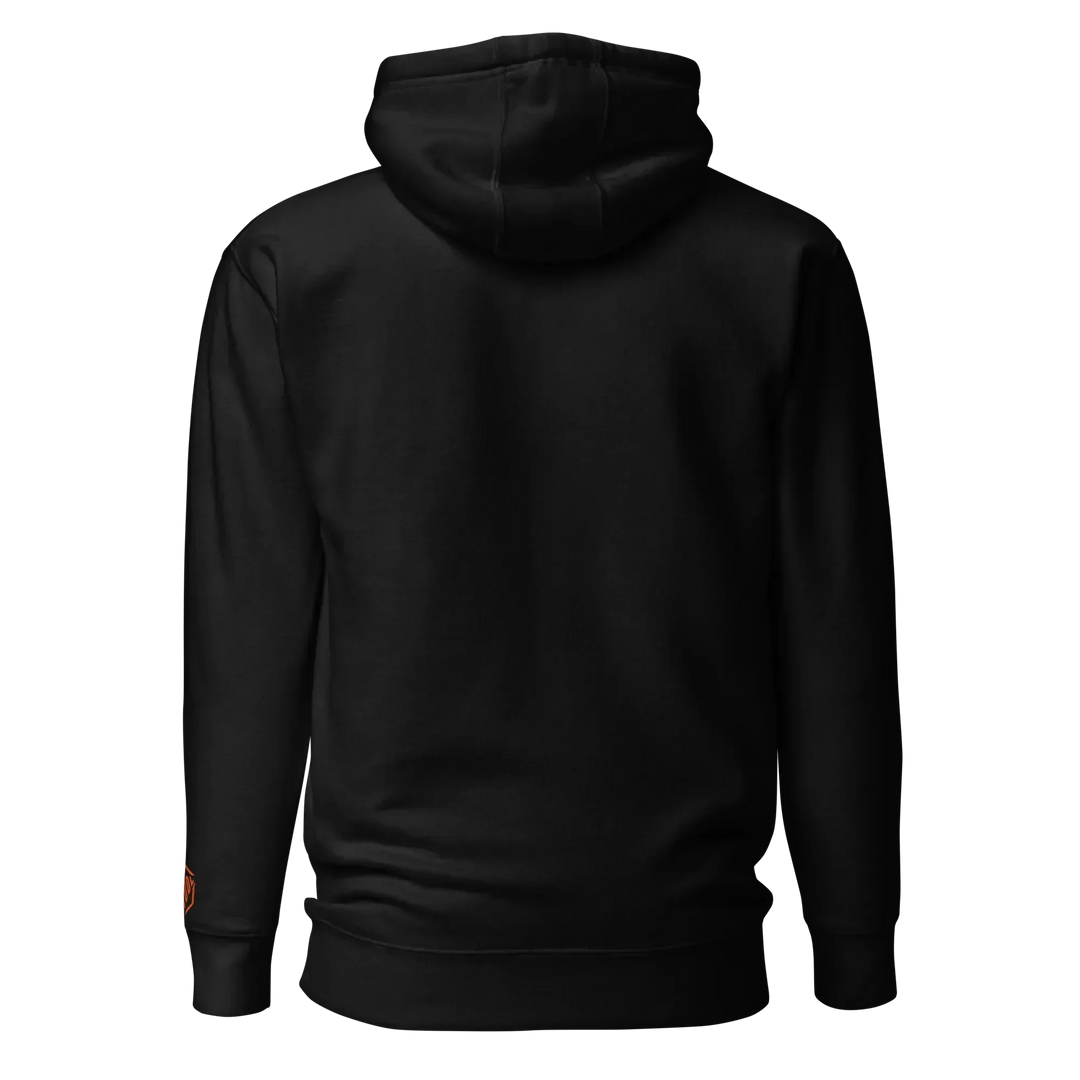 Bitcoin Hoodie Orange - Bitcoin Hoodie Orange - Private Key / S | Exklusive Hoodie Streetwear von HODL®