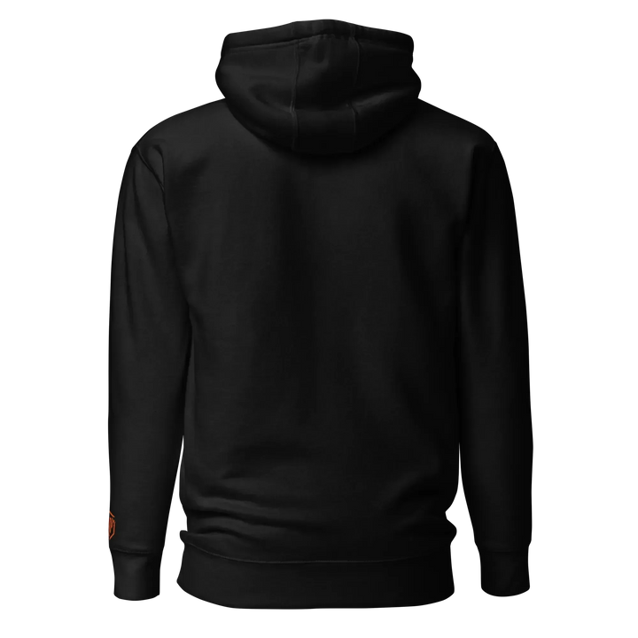 Bitcoin Hoodie HODL³ Orange Big B - Bitcoin Hoodie HODL³ Orange Big B - Private Key / S | Exklusive Hoodie Streetwear von HODL®