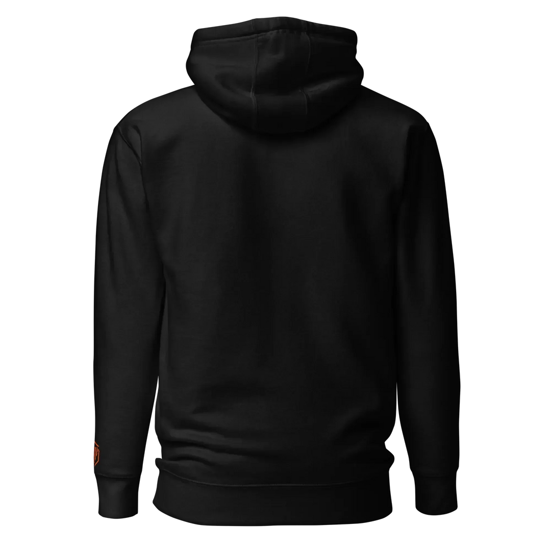 Bitcoin Hoodie NYKNYC Circles Orange - Bitcoin Hoodie NYKNYC Circles Orange - Private Key / S | Exklusive Hoodie Streetwear von HODL®