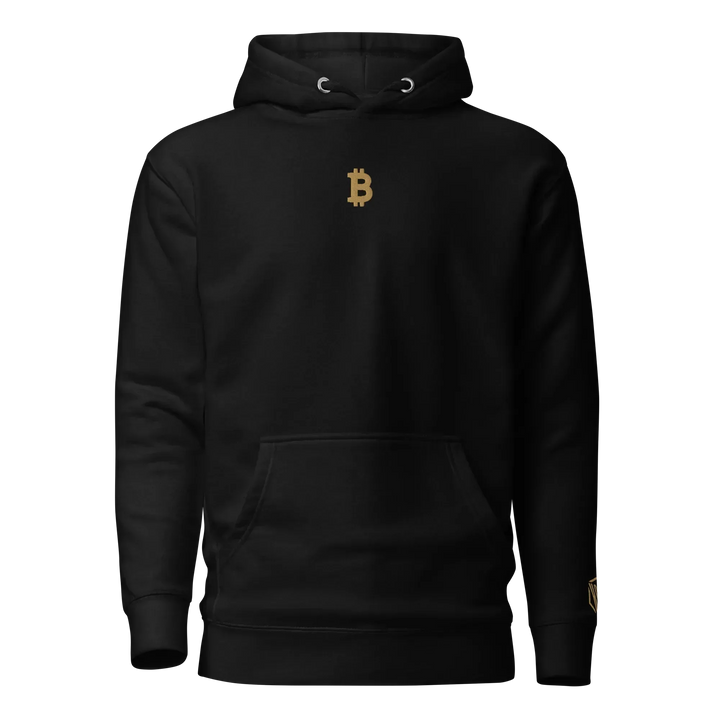 Bitcoin Hoodie Gold - Bitcoin Hoodie Gold - Private Key / S | Exklusive Hoodie Streetwear von HODL®