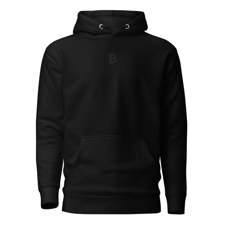 Bitcoin Hoodie Black - Bitcoin Hoodie Black - Private Key / S | Exklusive Hoodie Streetwear von HODL®