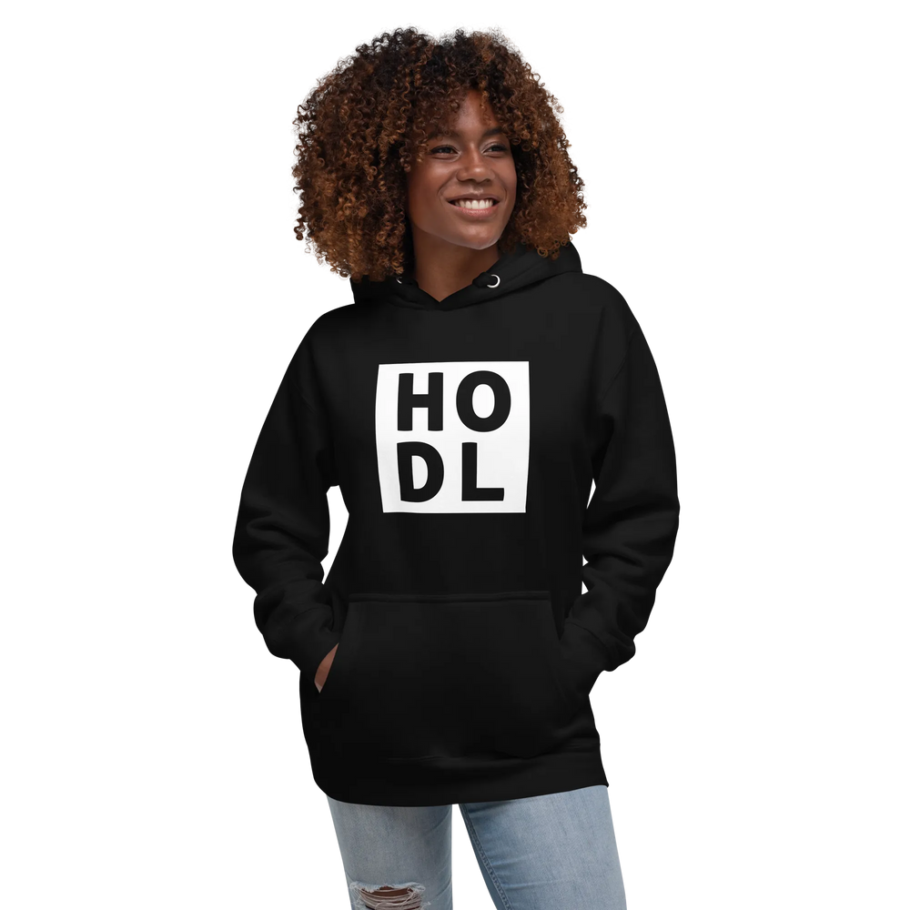 ENTWURF HODL HOODIE BIG White BOX - ENTWURF HODL HOODIE BIG White BOX - Schwarz / S | Exklusive Hoodie Streetwear von HODL®