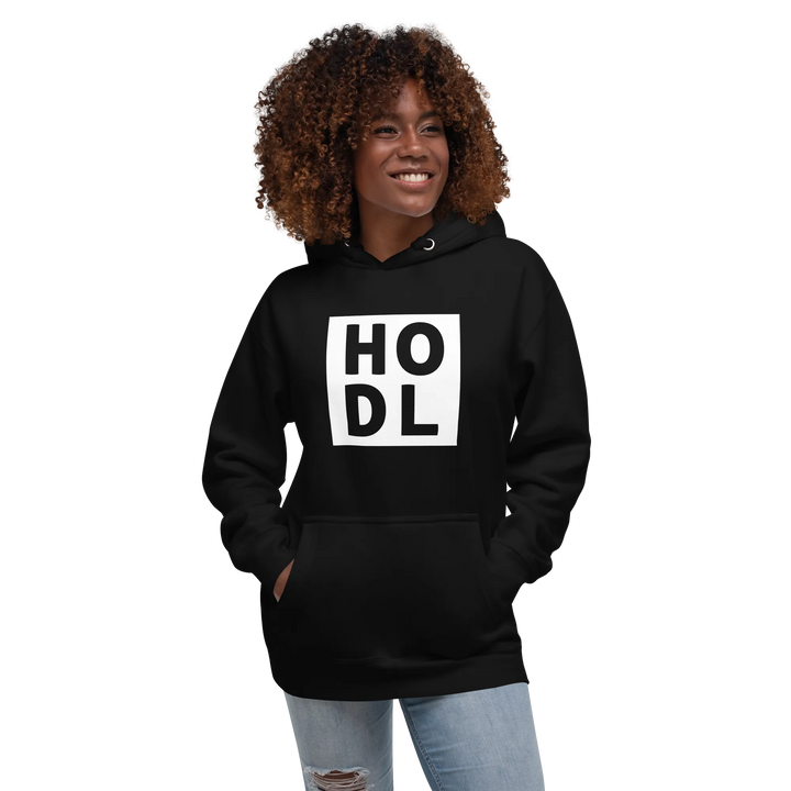 ENTWURF HODL HOODIE BIG White BOX - ENTWURF HODL HOODIE BIG White BOX - Schwarz / S | Exklusive Hoodie Streetwear von HODL®