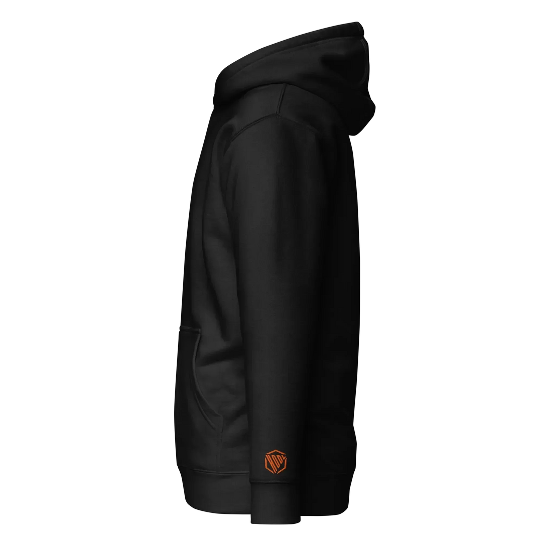 Bitcoin Hoodie Orange - Bitcoin Hoodie Orange - Private Key / S | Exklusive Hoodie Streetwear von HODL®