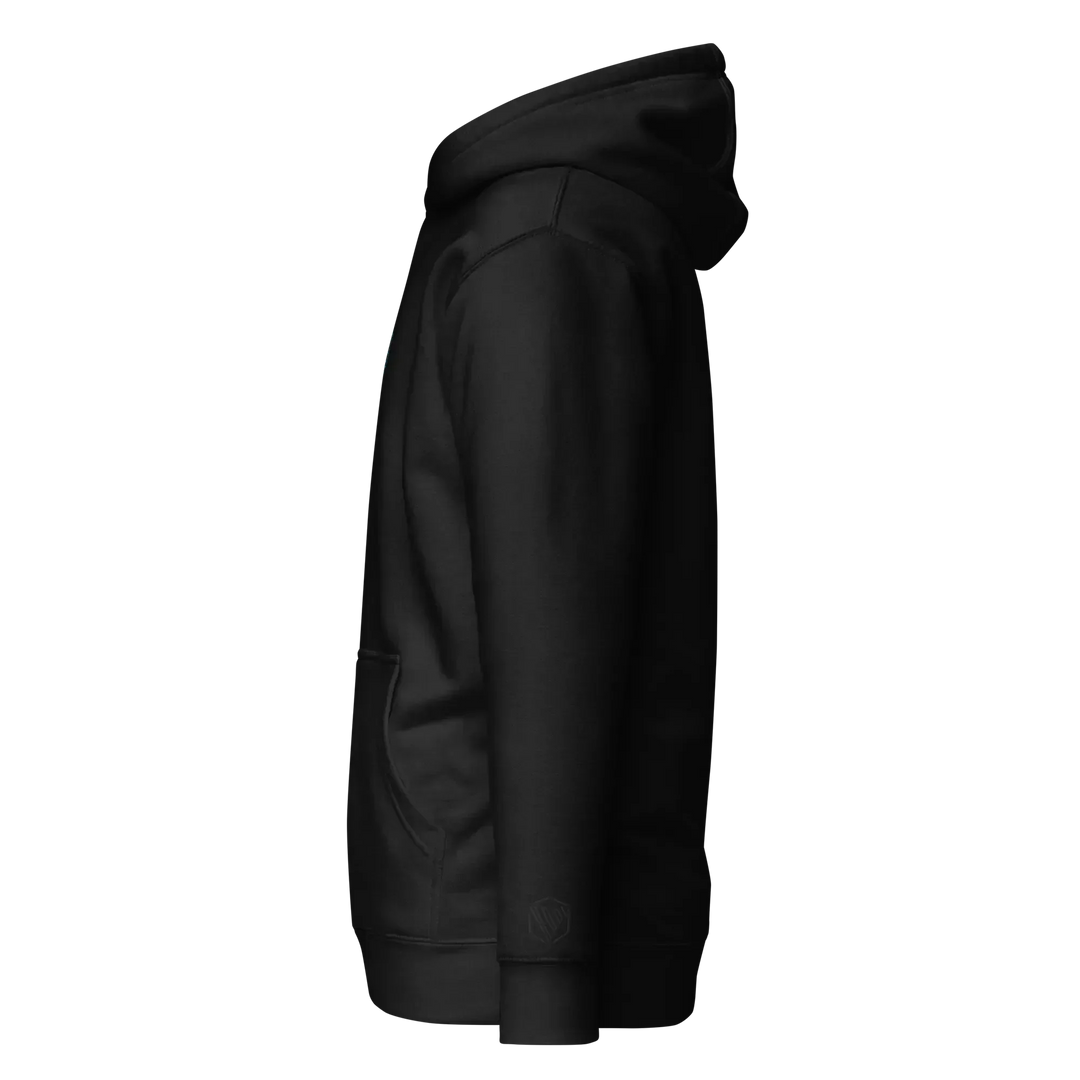 Bitcoin Hoodie HODL³ Black - Bitcoin Hoodie HODL³ Black - Private Key / S | Exklusive Hoodie Streetwear von HODL®