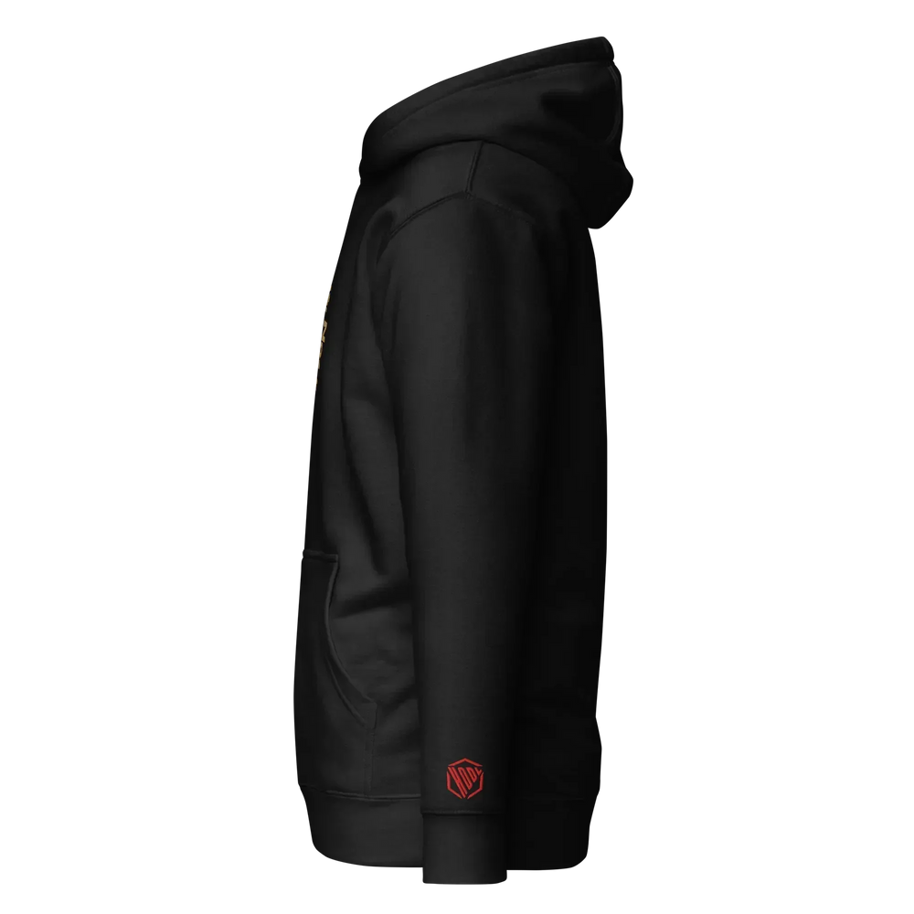 Bitcoin Hoodie NYKNYC Circles Red - Bitcoin Hoodie NYKNYC Circles Red - Private Key / S | Exklusive Hoodie Streetwear von HODL®