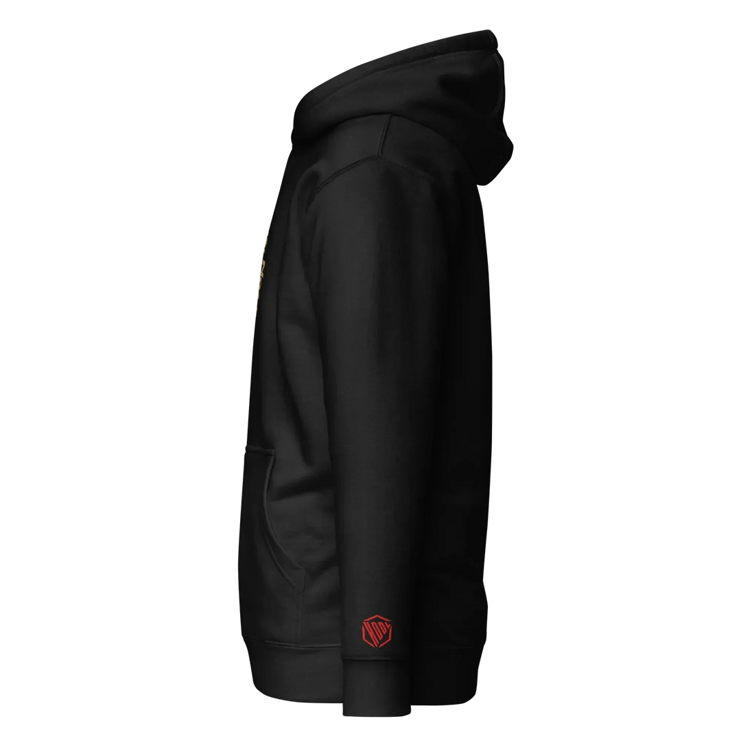 Bitcoin Hoodie NYKNYC Circles Red - Bitcoin Hoodie NYKNYC Circles Red - Private Key / S | Exklusive Hoodie Streetwear von HODL®