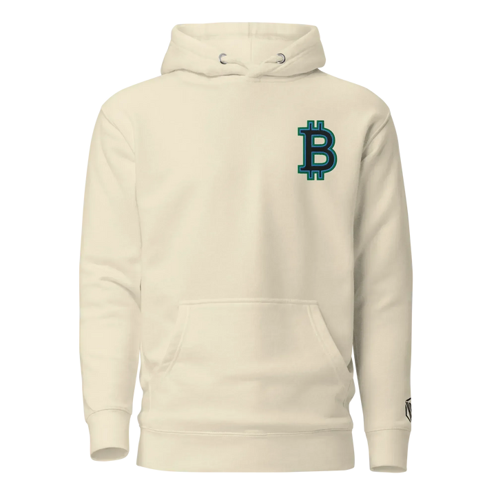 Bitcoin Hoodie HODL³ Black Big B - Bitcoin Hoodie HODL³ Black Big B - Dust Wallet / S | Exklusive Hoodie Streetwear von HODL®