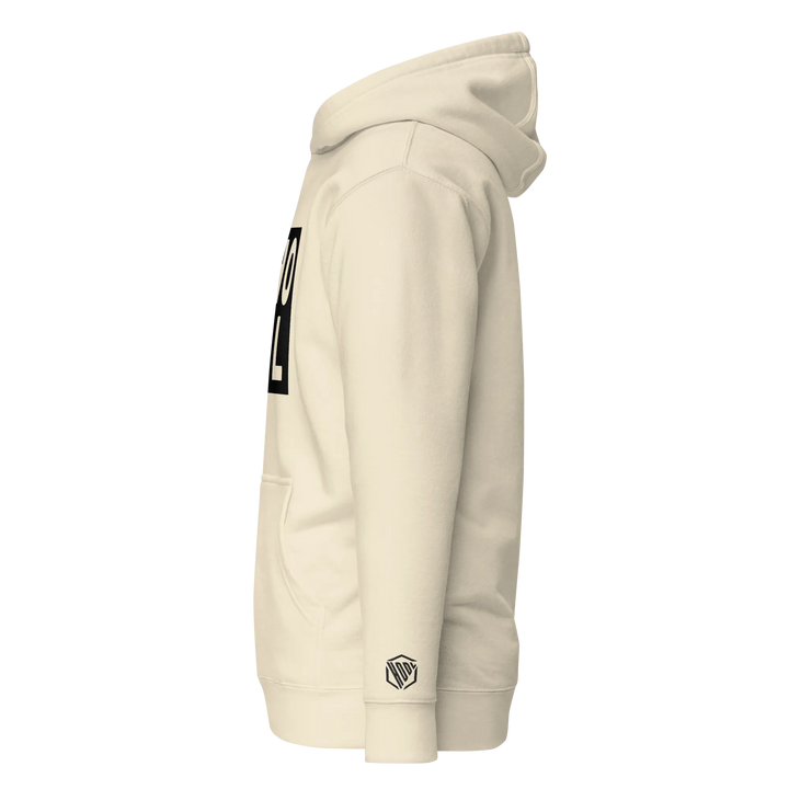 ENTWURF HODL HOODIE BIG BLACK BOX - ENTWURF HODL HOODIE BIG BLACK BOX - Schwarz / S | Exklusive Hoodie Streetwear von HODL®