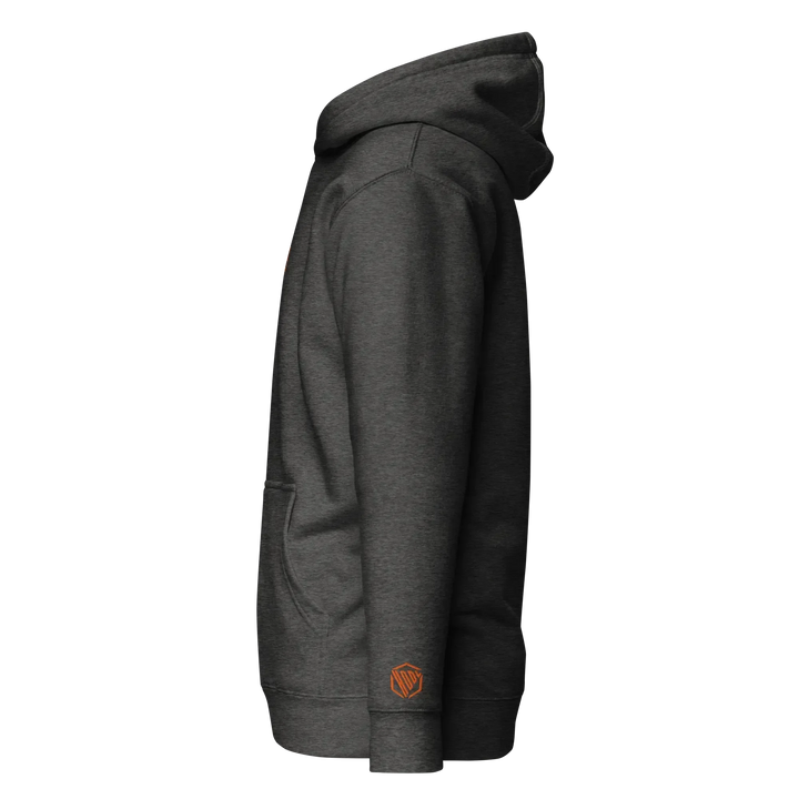 Bitcoin Hoodie HODL³ Orange - Bitcoin Hoodie HODL³ Orange - Private Key / S | Exklusive Hoodie Streetwear von HODL®