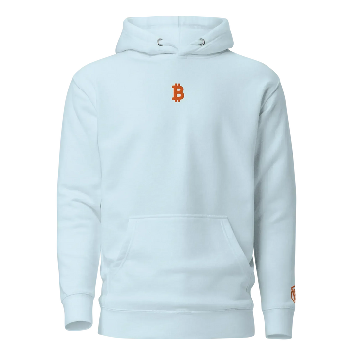 Bitcoin Hoodie Orange - Bitcoin Hoodie Orange - Skychain / S | Exklusive Hoodie Streetwear von HODL®