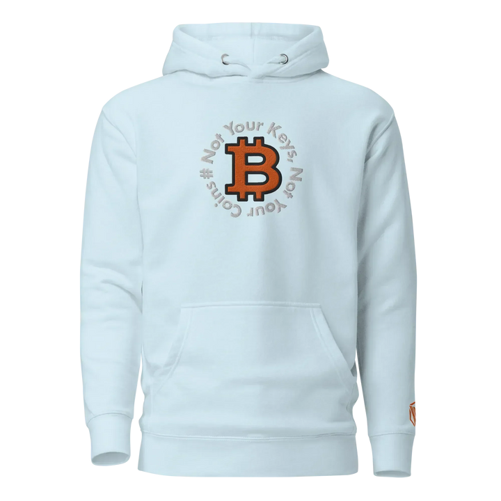 Bitcoin Hoodie NYKNYC Circles Orange - Bitcoin Hoodie NYKNYC Circles Orange - Skychain / S | Exklusive Hoodie Streetwear von HODL®
