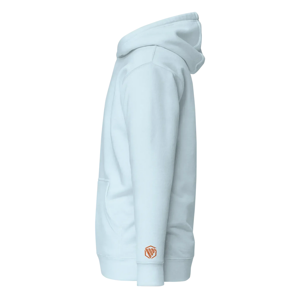 Bitcoin Hoodie Orange - Bitcoin Hoodie Orange - Private Key / S | Exklusive Hoodie Streetwear von HODL®