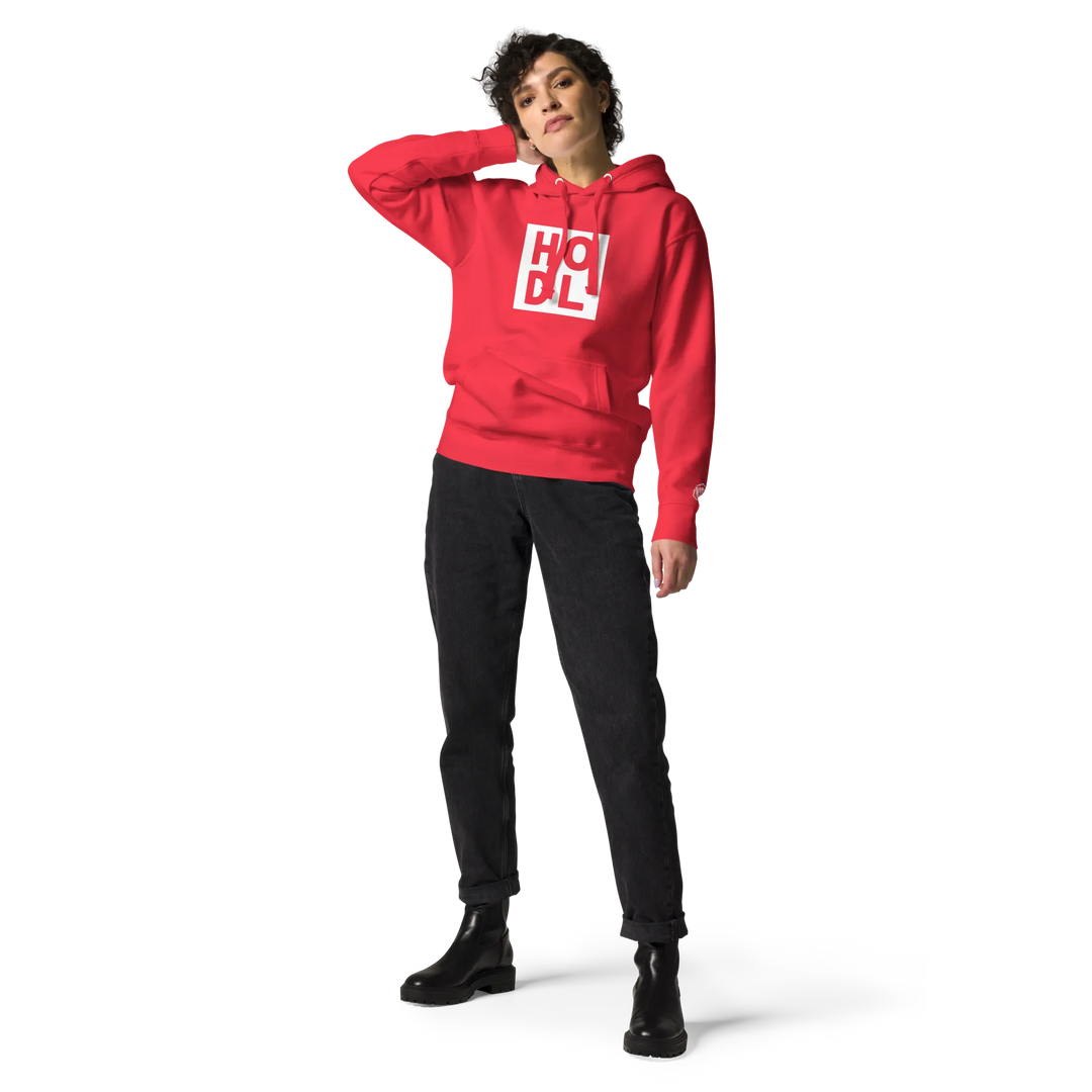 ENTWURF HODL HOODIE BIG White BOX - ENTWURF HODL HOODIE BIG White BOX - Schwarz / S | Exklusive Hoodie Streetwear von HODL®