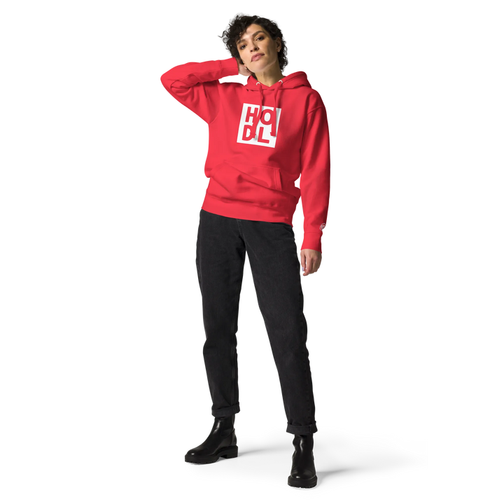 ENTWURF HODL HOODIE BIG White BOX - ENTWURF HODL HOODIE BIG White BOX - Schwarz / S | Exklusive Hoodie Streetwear von HODL®