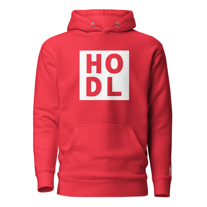ENTWURF HODL HOODIE BIG White BOX - ENTWURF HODL HOODIE BIG White BOX - Team Red / S | Exklusive Hoodie Streetwear von HODL®