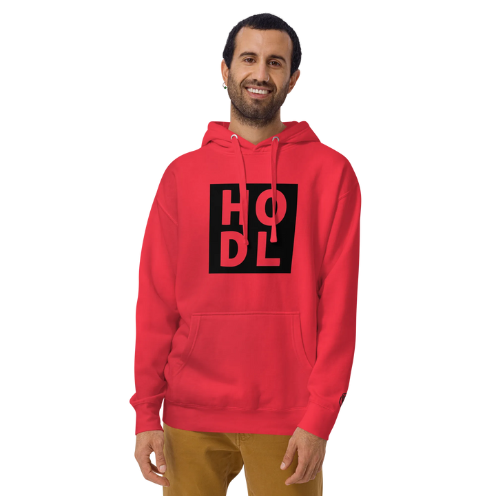 ENTWURF HODL HOODIE BIG BLACK BOX - ENTWURF HODL HOODIE BIG BLACK BOX - Schwarz / S | Exklusive Hoodie Streetwear von HODL®